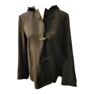 Zara lined jacket with hood and pockets zara size S